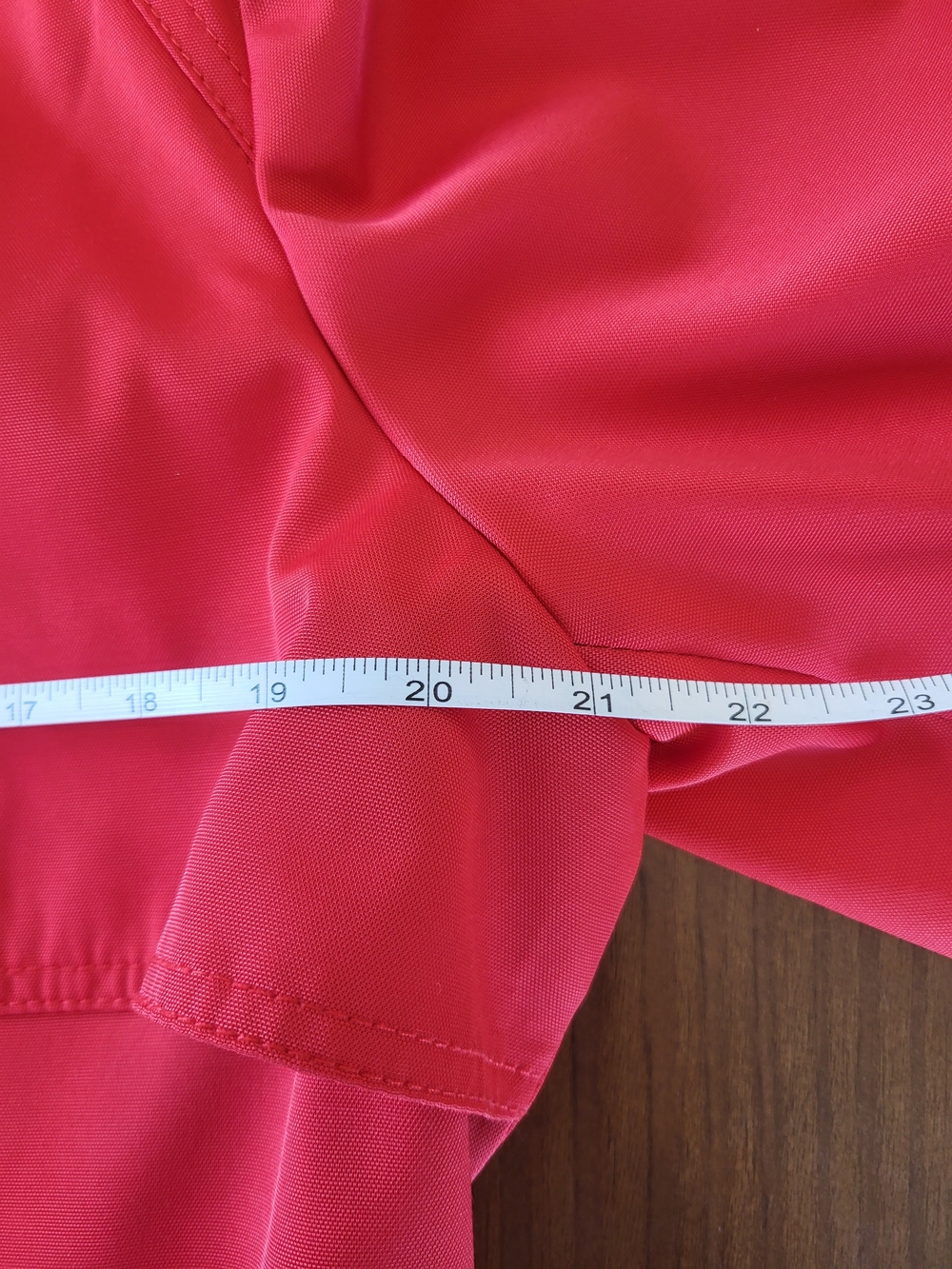 ❤️ le château Classic Red Trench Coat with Belt - Picture 8 of 13
